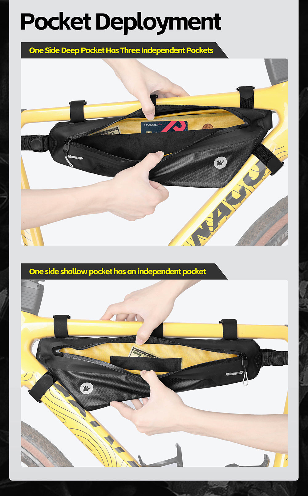 Plateau Series X Waterproof Triangle bag -2.6l