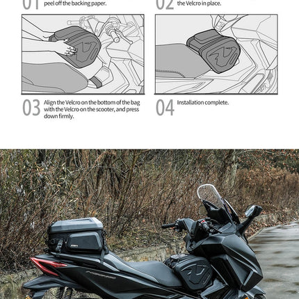 16L Scooter Tunnel Bag