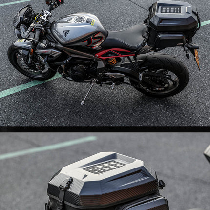 23L-35L ABS Hard Shell Tail  Bag with Expandable