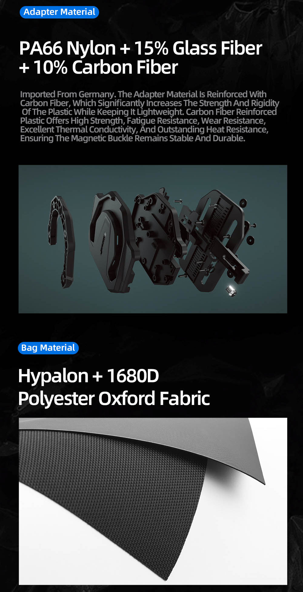 Mechanic Series x 5.6L Magnetic Tank Bag