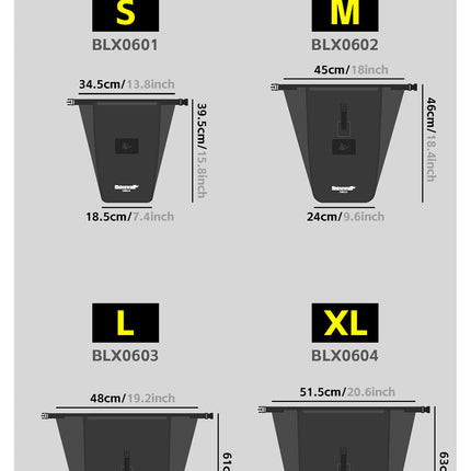 Waterproof TPU Pannier Bag - 1 Piece