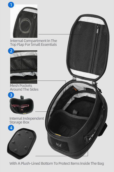 Mechanic Series x 5.6L Magnetic Tank Bag