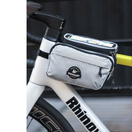 Bike Frame Tube Bag WithTouchable Phone Holder