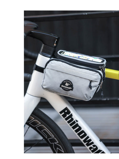 Bike Frame Tube Bag WithTouchable Phone Holder
