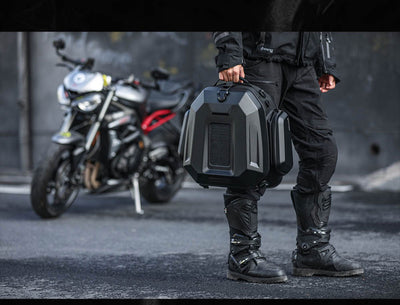 23L-35L ABS Hard Shell Tail  Bag with Expandable