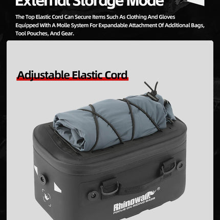 Extended Waterproof Touring Bag for Side Case