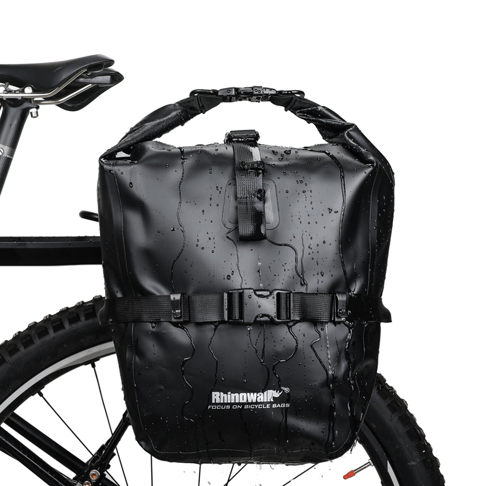 rhinowalk fahrradtasche 20l 20 Liter Waterproof Bike Pannier Bag