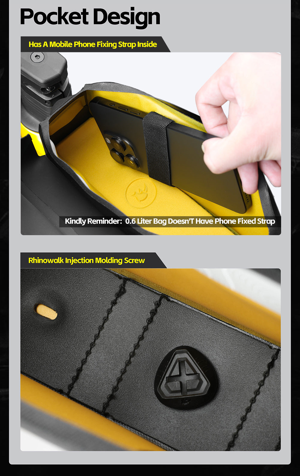 Plateau Series X Waterproof Magnetic Top Tube Bag
