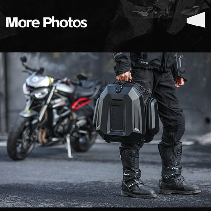 23L-35L ABS Hard Shell Tail  Bag with Expandable