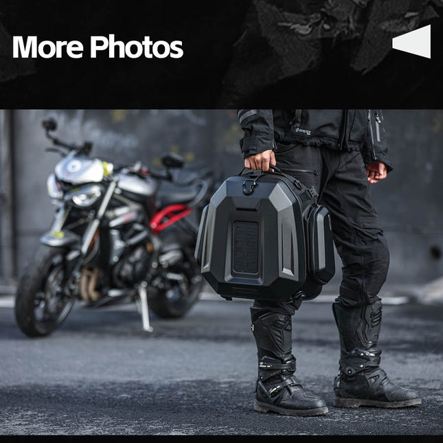 23L-35L ABS Hard Shell Tail  Bag with Expandable