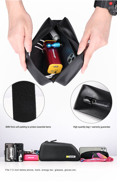 1.3 Liter Waterproof Bike Top Tube Bag - K32