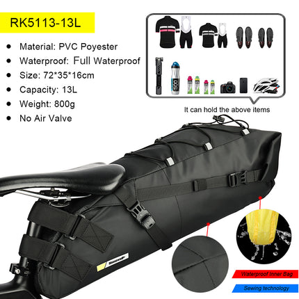 10L/13L Saddle Bag with Waterproof Lining -RK5110/RK5113