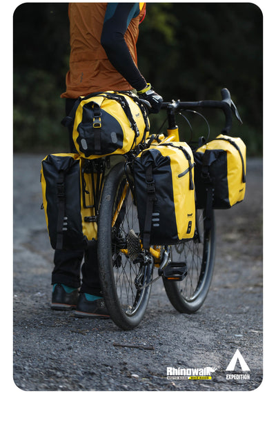 Bikepacking for Mountain Bikes - ALL YELLOW