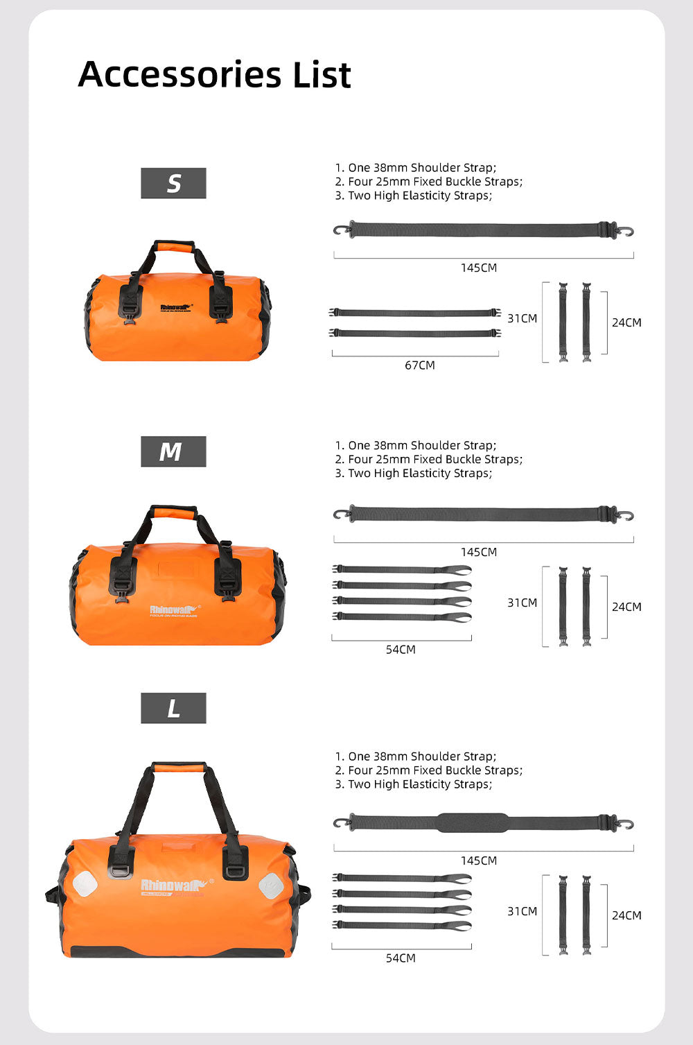 20 Liter Waterproof Pannier Bag