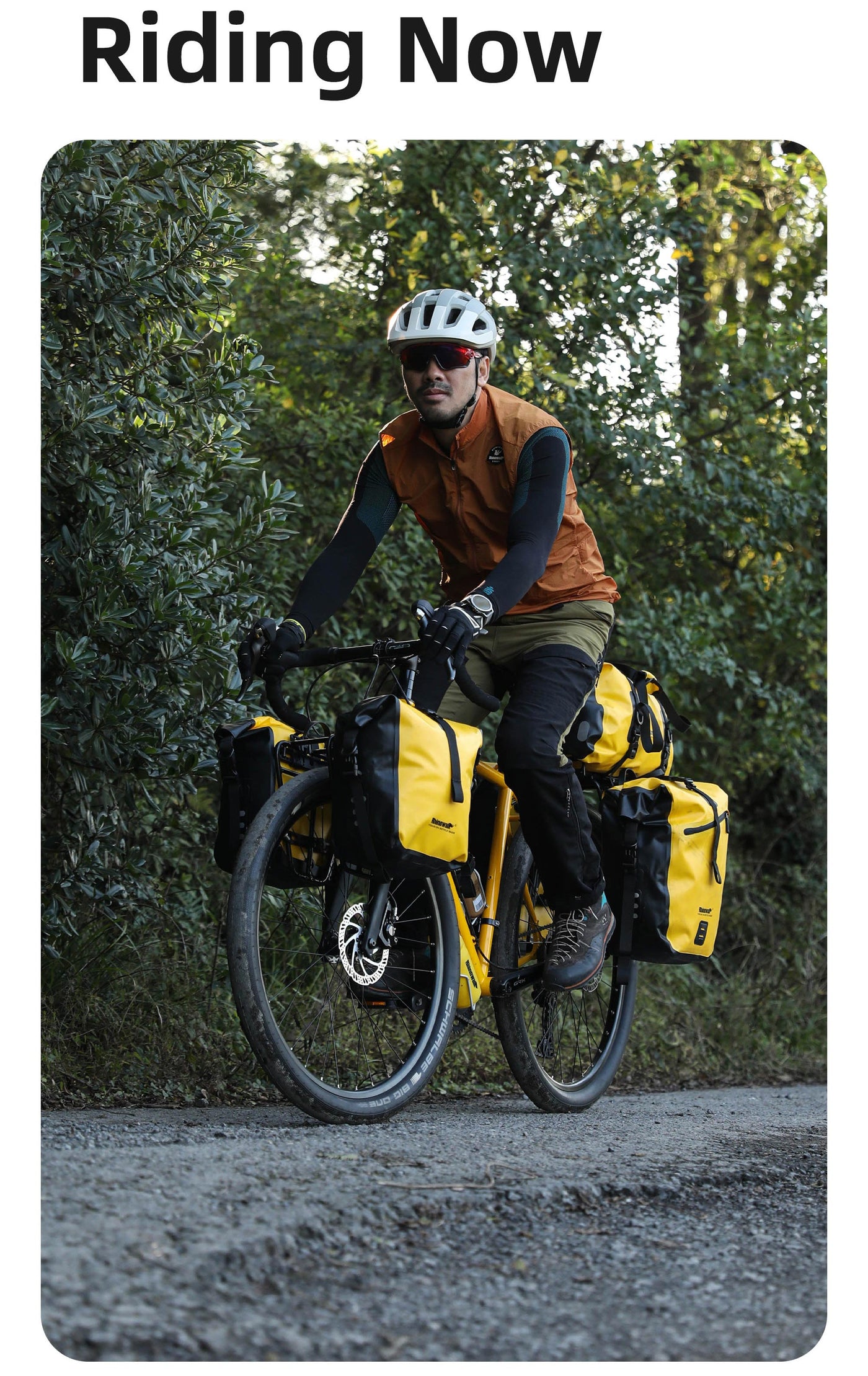 Bikepacking for Mountain Bikes - ALL YELLOW