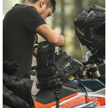 9L Motorcycle Tank Bag – Hydration Bladder, Waterproof Gear