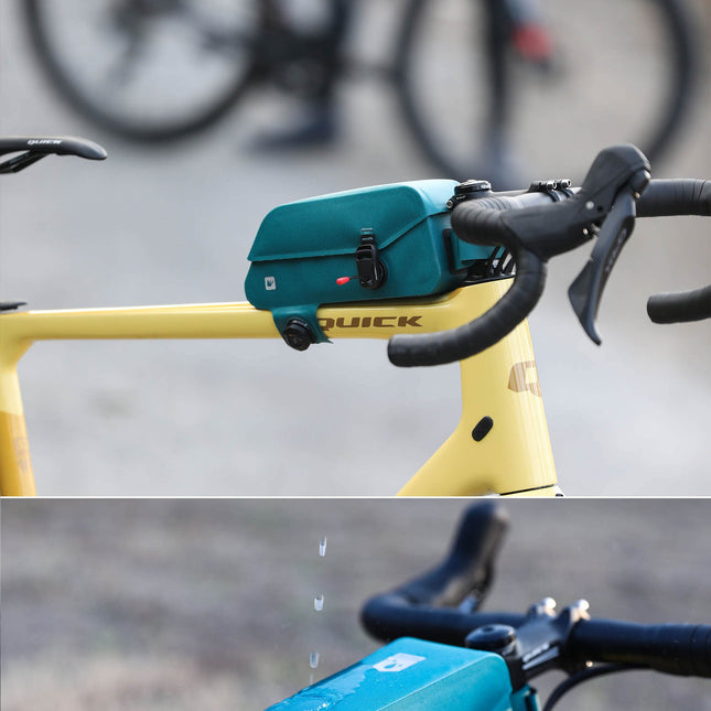 Waterproof Top Tube Bag with Magnetic Locking