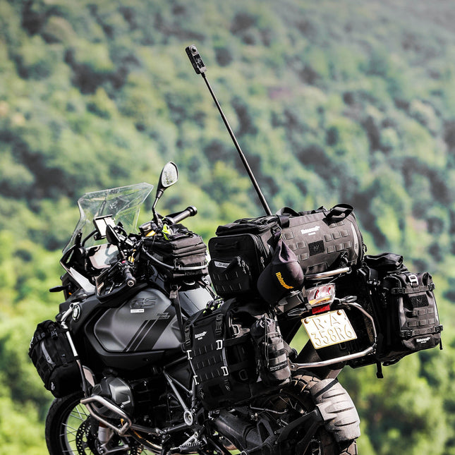 50–70L Motorcycle Tail Bag – Waterproof Touring Seat Bag