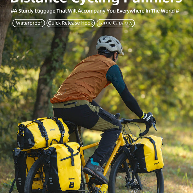 Bikepacking for Mountain Bikes - ALL YELLOW