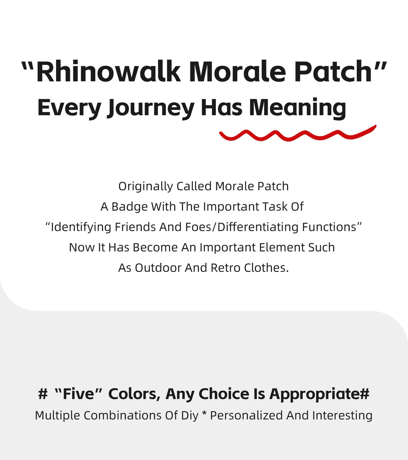 Rhinowalk Morale Patch