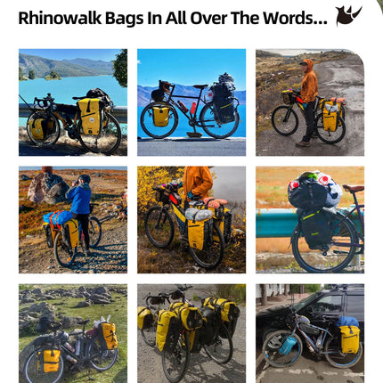 Bikepacking for Mountain Bikes - ALL YELLOW