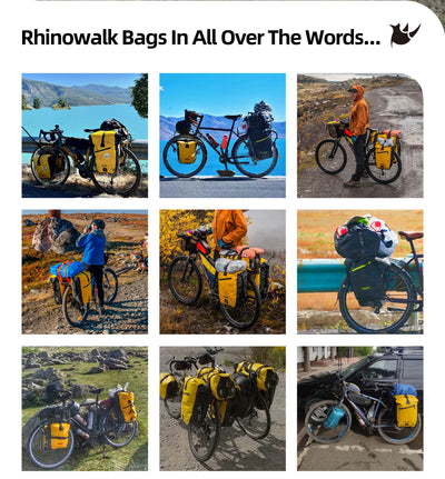 Bikepacking for Mountain Bikes - ALL YELLOW