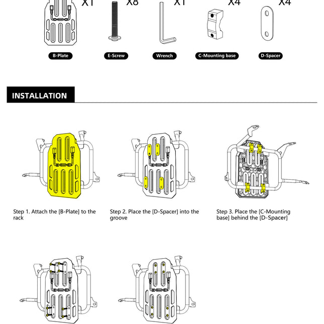 Mounting Accessory for MJX2004, MJX2009