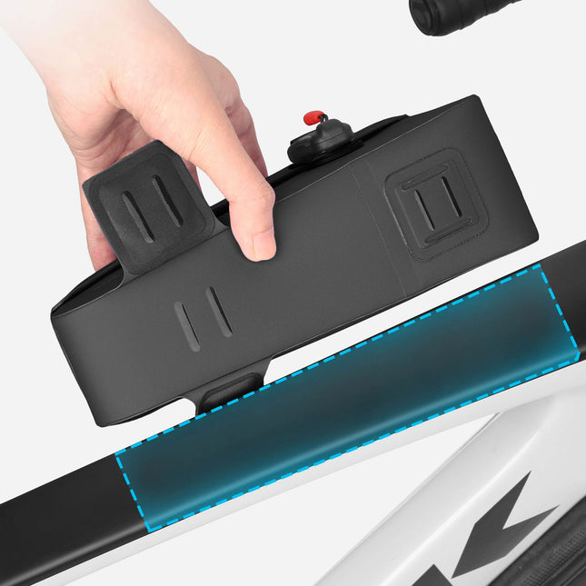 Waterproof Top Tube Bag with Magnetic Locking
