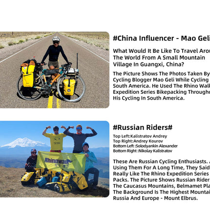 Bikepacking for Mountain Bikes - ALL YELLOW