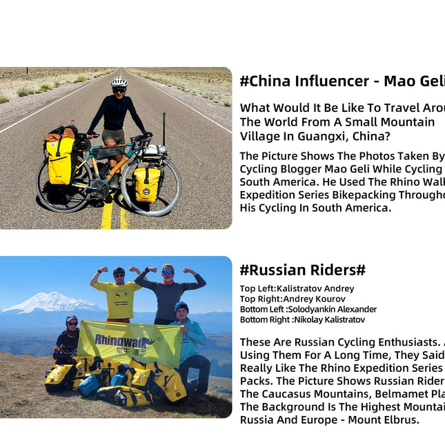 Bikepacking for Mountain Bikes - ALL YELLOW