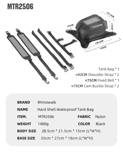 5.6l Waterproof Tank Bag