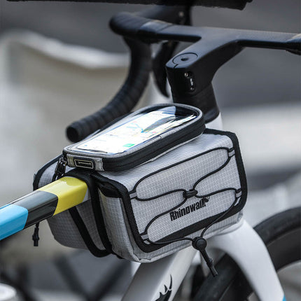 Bike Frame Tube Bag WithTouchable Phone Holder