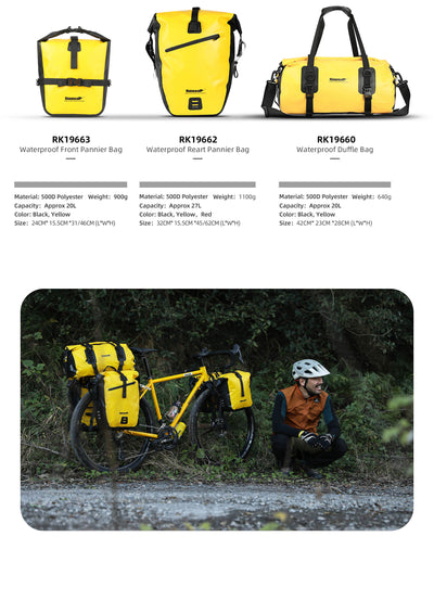 Bikepacking for Mountain Bikes - ALL YELLOW