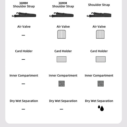 45L Waterproof Duffle Bag