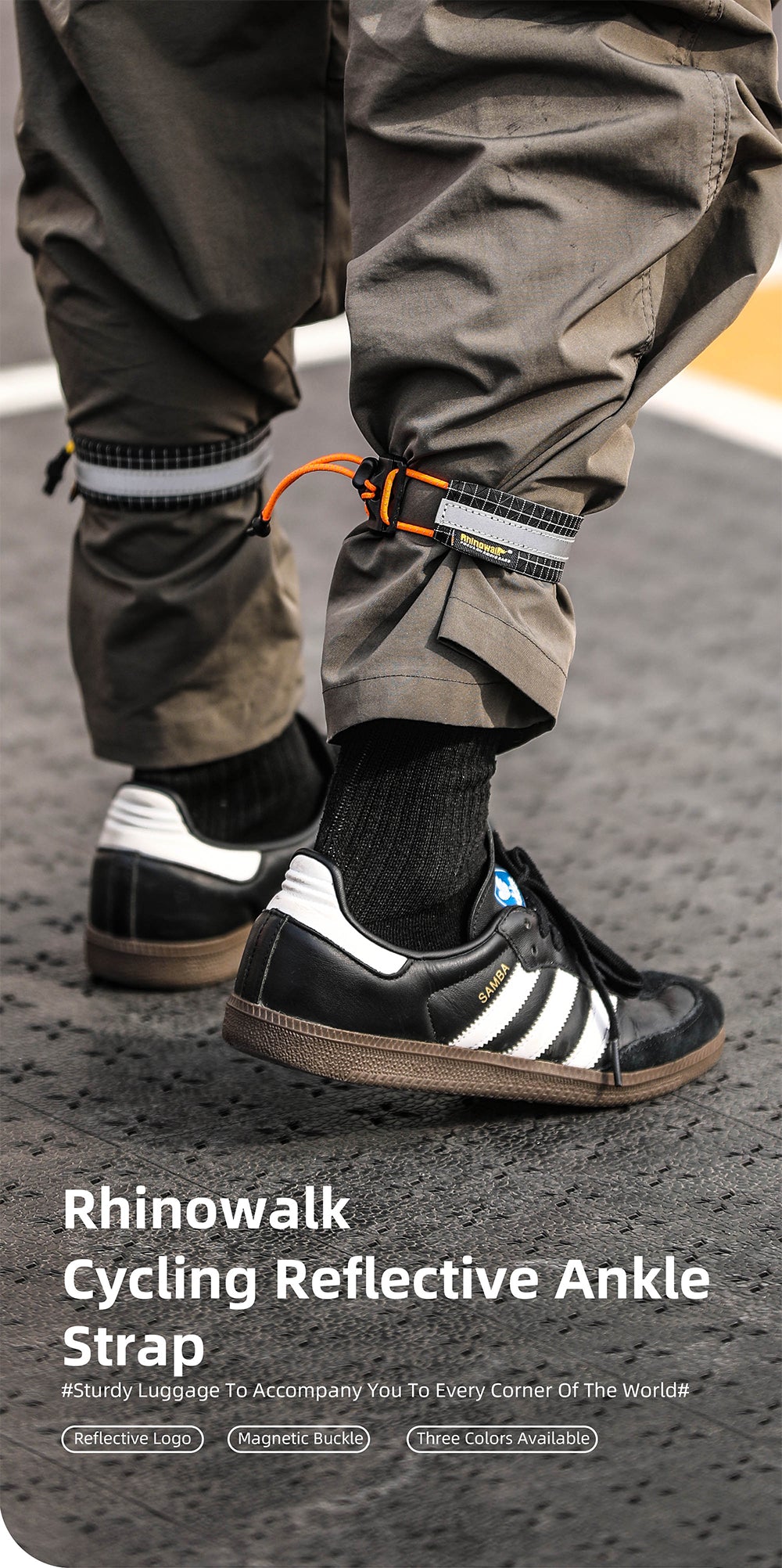 Cycling Reflective Ankl Strap