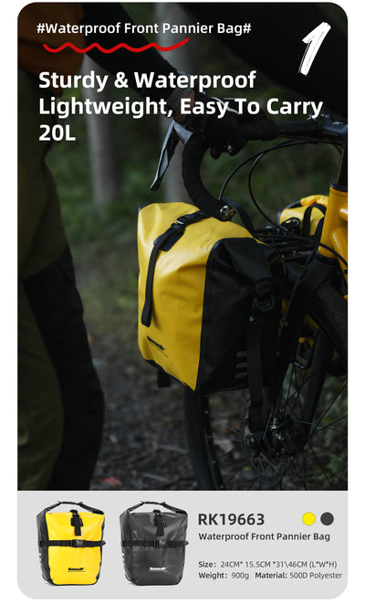 Bikepacking for Mountain Bikes - ALL YELLOW