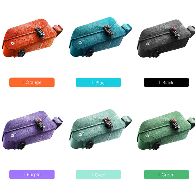 Waterproof Top Tube Bag with Magnetic Locking