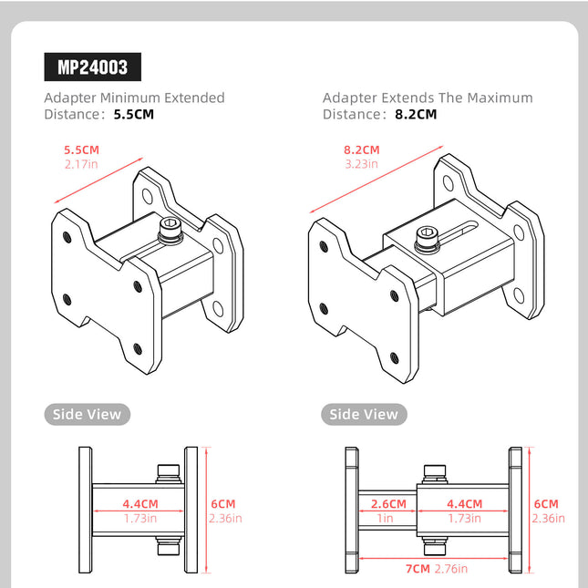 Mounting Accessory for MJX2004, MJX2009