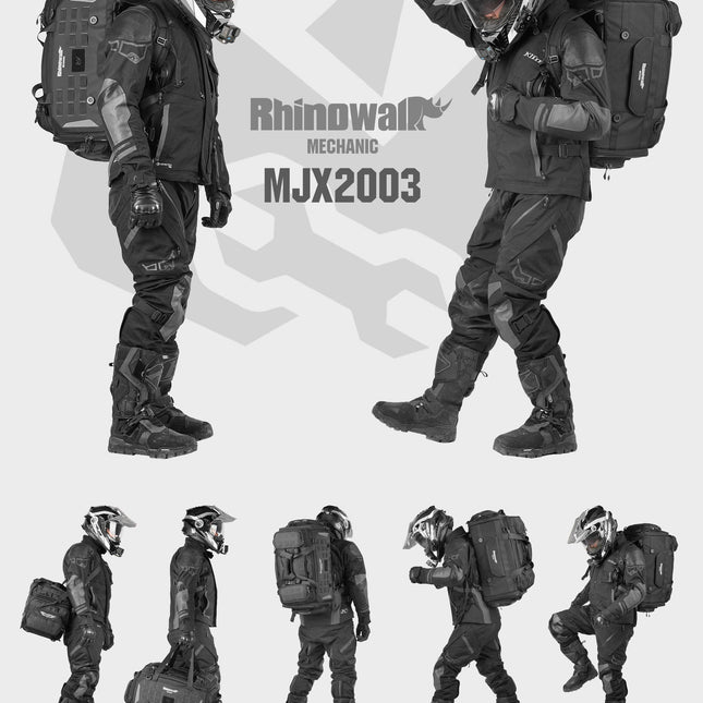 50–70L Motorcycle Tail Bag – Waterproof Touring Seat Bag