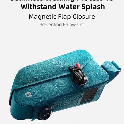 Waterproof Top Tube Bag with Magnetic Locking