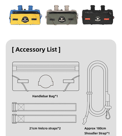 Cosmopolis X 0.9l Urban Handlebar Bag