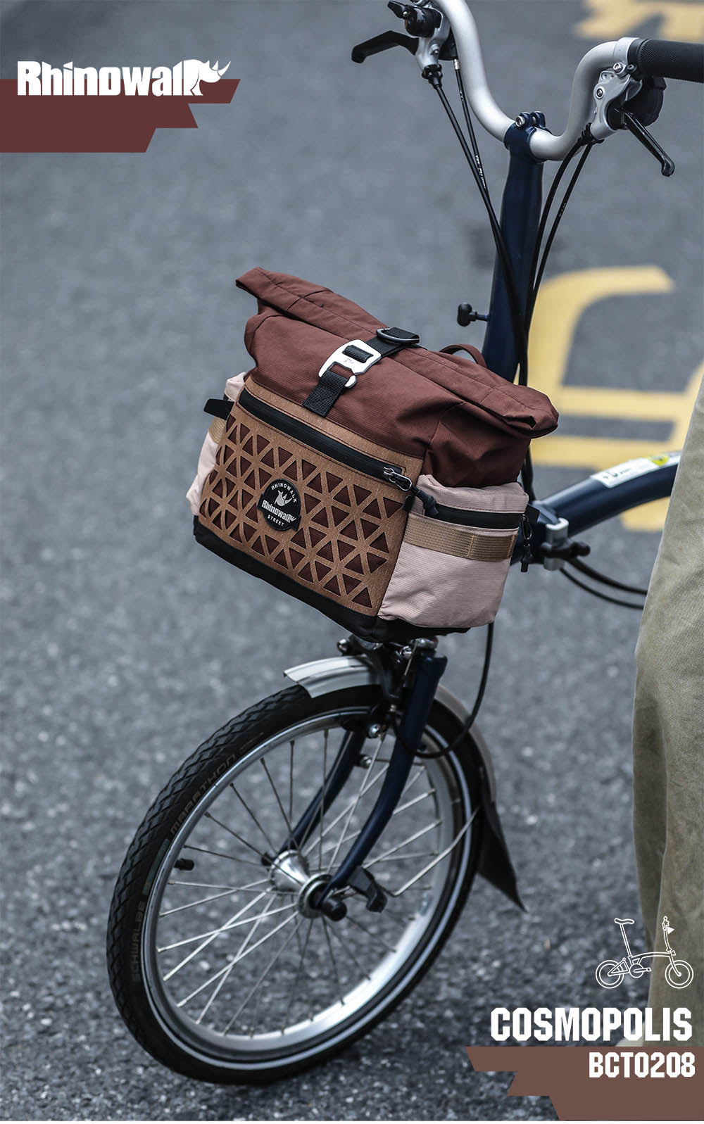 6.5l Fork bag- Urban Handlebar Bag