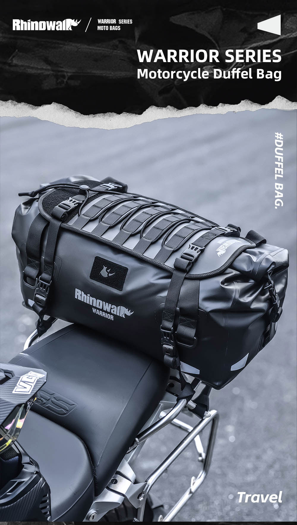 Warrior Series X Waterproof Duffel Bag, 20l,40l,65l