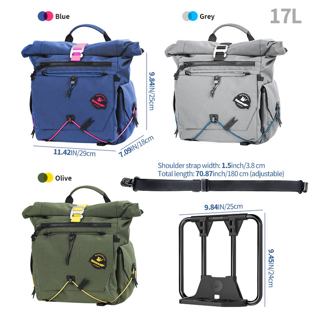 17L Handlebar Bag for Folding Bike