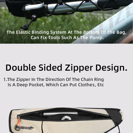 Bicycle Frame Bag - 2.1l, 2.7l
