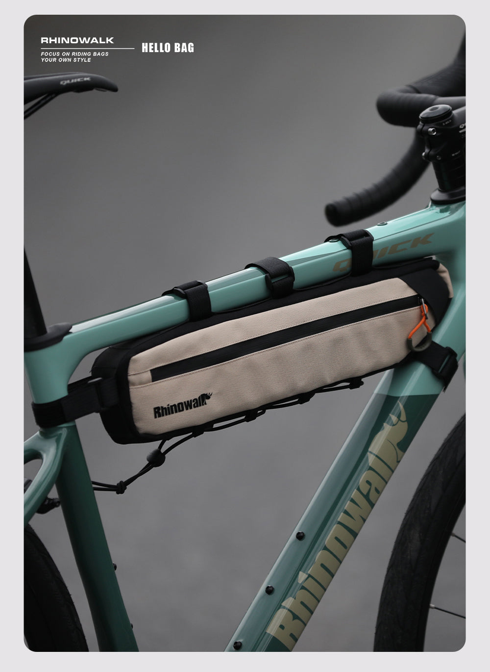 Bicycle Frame Bag - 2.1l, 2.7l