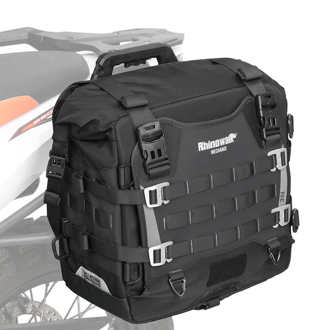 35L Motorcycle Side Bag – Quick Release Waterproof Saddlebag