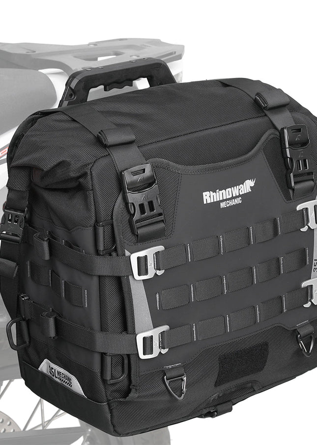 35L Motorcycle Side Bag – Quick Release Waterproof Saddlebag