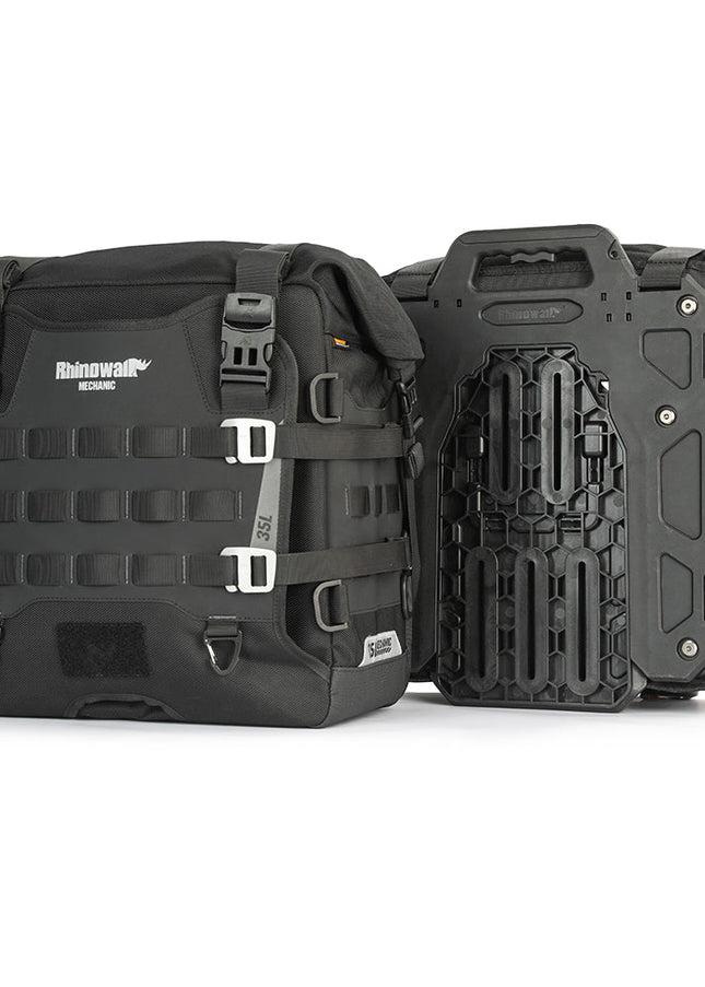 35L Motorcycle Side Bag – Quick Release Waterproof Saddlebag