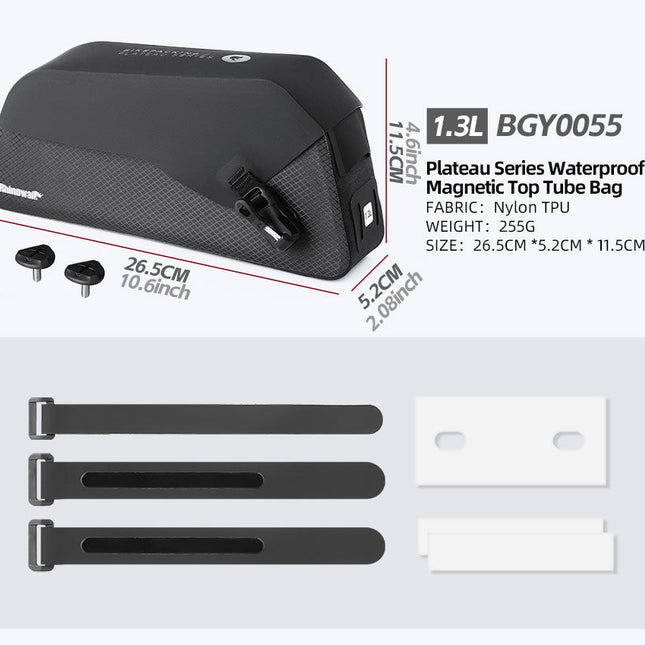 Plateau Series X Waterproof Magnetic Top Tube Bag